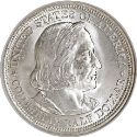 1893 Columbian Exposition Half Dollar Obv