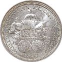 1893 Columbian Exposition Half Dollar Rev
