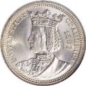 1893 Isabella Quarter Obv