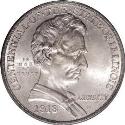 1918 Illinois Centennial Half Dollar Obv