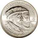 1924 Huguenot Walloon Tercentenary Half Dollar Obv