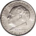 1936 Bridgeport Centennial Half Dollar Obv