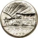 1939 Oregon Trail Half Dollar Obv