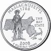 2000 Massachusetts State Quarter