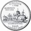 2000 Virginia State Quarter