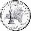 2001 New York State Quarter