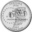 2002 Indiana State Quarter