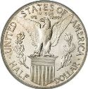 1915 Panama Pacific Exposition Half Dollar Rev