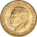 1916 Mckinley Memorial Gold Dollar Obv