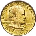 1922 Grant Centennial Gold Dollar Obv