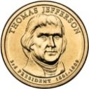 2007 Thomas Jefferson Dollar