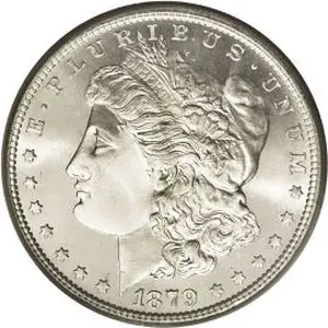 1879 Morgan Dollar Obverse