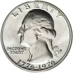 1976 Washington Quarter Bicentennial Obverse